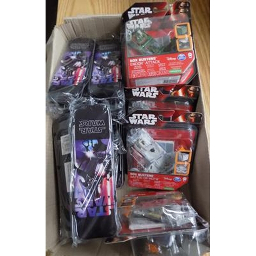 652 - Box of new Star Wars items