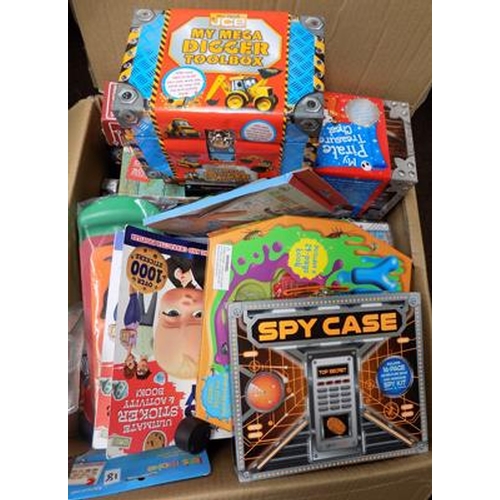 766 - Large box of new toys