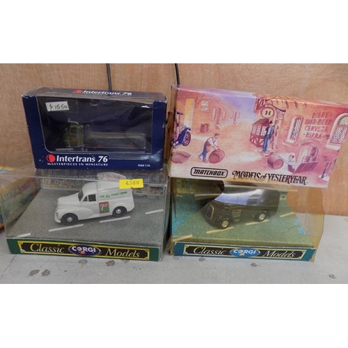 78 - 2 Corgi/ 1 Matchbox and 1 Intertrans lorry