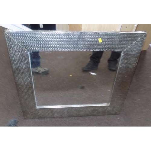 27 - Metal framed mirror