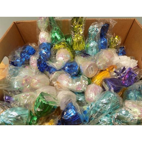 36 - Box of balloon weights - various colours