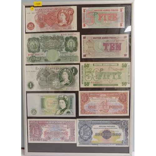 12a - Banknotes in frame