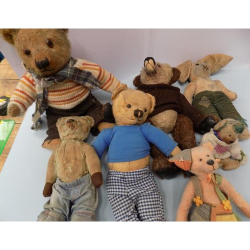 228 - Selection of collectable teddies-some vintage