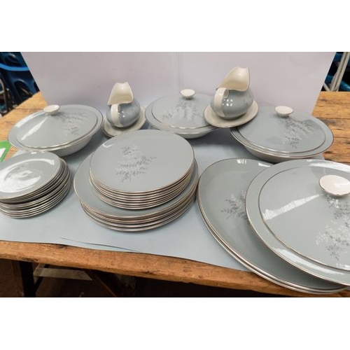 232 - Assorted Royal Doulton Forest glade dinner service