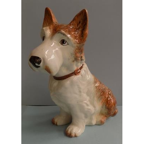 241 - Large Sylvac  dog in good condition, 11 1/2