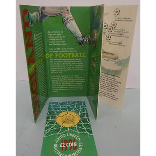 320 - 1996 £2 coin, Football, European Championship