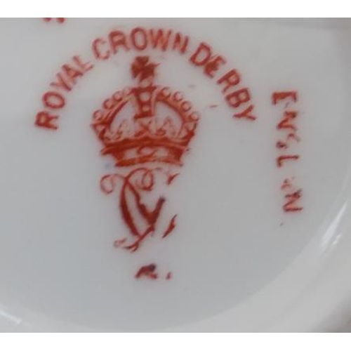 354 - 2x Royal Crown Derby trios-no damage found