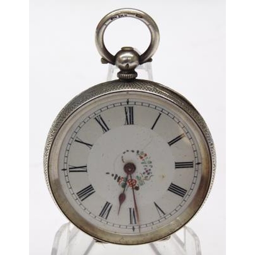 98 - Vintage 935 silver pocket watch