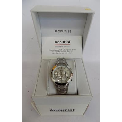 109 - Accurist chronograph watch (new)