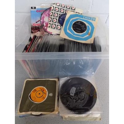 18a - Box of over 250 good quality 7 inch records