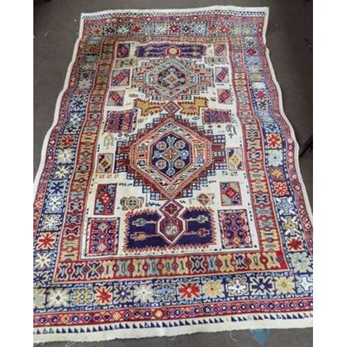 501 - Vintage rug approx 94 inches x 60 inches