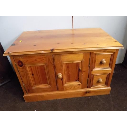 508 - Pine cupboard drawer unit