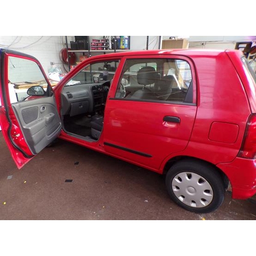 547 - Suzuki Alto GL 05 reg (2005) 1.0 litre petrol, 12 months MOT, no advisories, Road tax only £30 per y... 