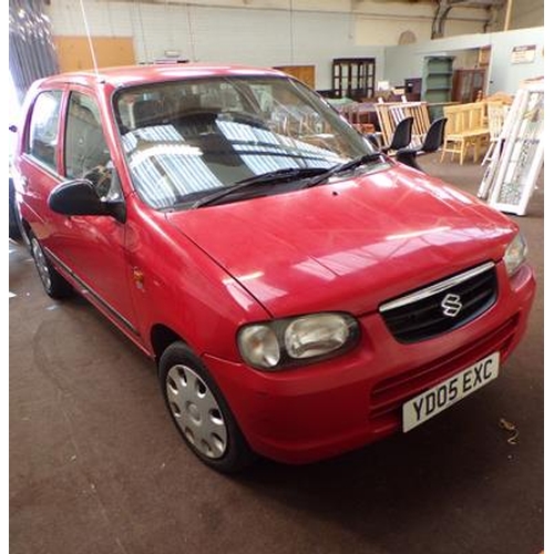 547 - Suzuki Alto GL 05 reg (2005) 1.0 litre petrol, 12 months MOT, no advisories, Road tax only £30 per y... 