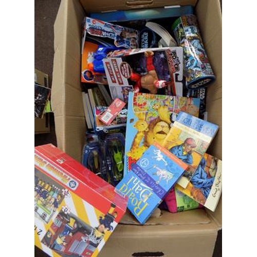 667 - Box of mixed new toys, games & toys