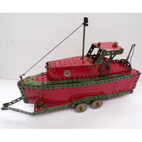 Meccano boat hot sale