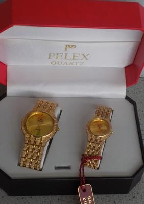 Pelex quartz store watch