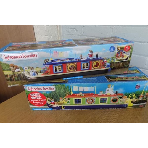 sylvanian families canal boat argos