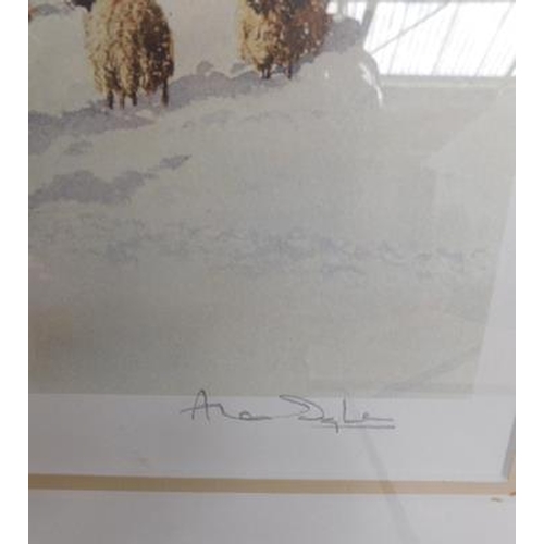 195 - Ltd edition signed print 'Winter Daydreams' by Alan Ingham 334/850