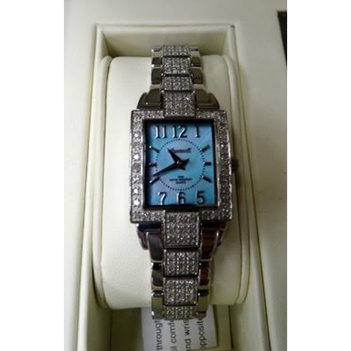 223 - Ingersoll diamond ladies watch with paperwork