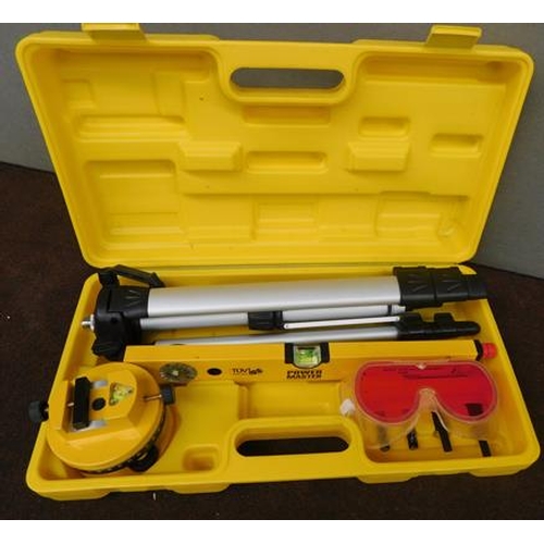 502 - Power Master laser tool kit, boxed w/o