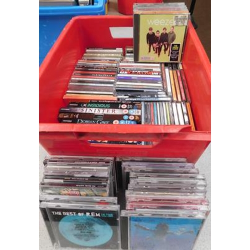 704 - Box of mixed CD's & DVD's