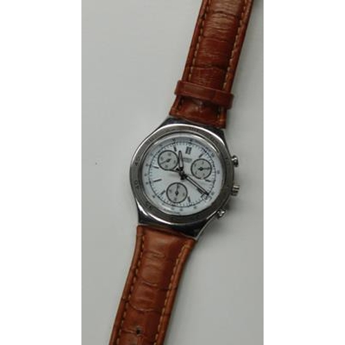 230 - Rare men's Swatch Irony Chronograph Tachymeter 2004