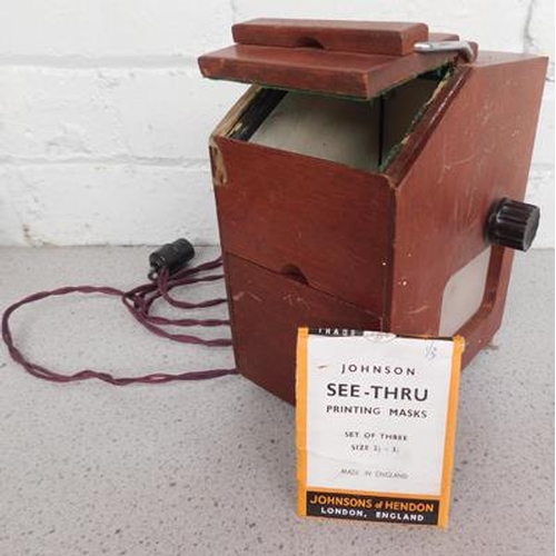 110 - Johnson's of Hendon machine photography dark room