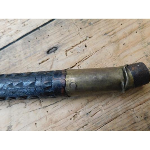 69 - Sword stick - ivory handle