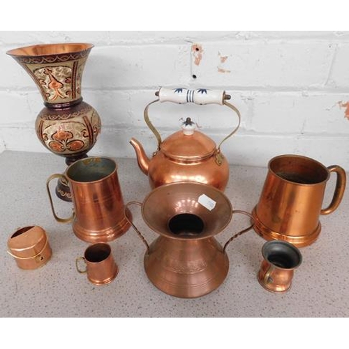 96 - Collection of copper items