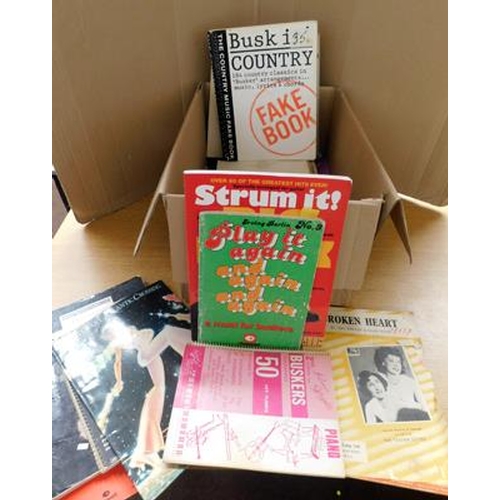 31 - Box of sheet music