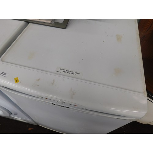 536 - Hotpoint Iced Diamond freezer - 33 inches tall, W/O