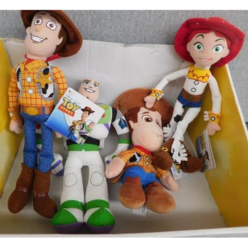 710a - 4x Toy Story figures incl. Buzz and Woody