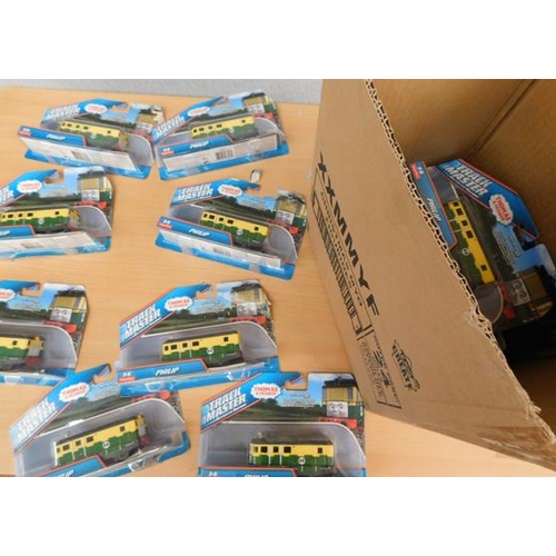 684 - Box of 14 new Thomas & Friends trackmaster motorised railway 'Philip'