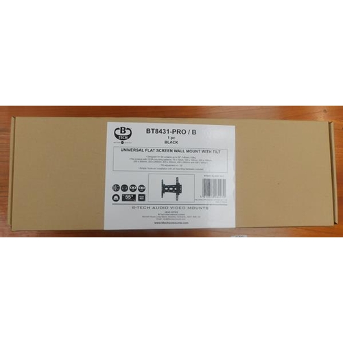 689 - Adjustable flat screen wall bracket to suit up to 53