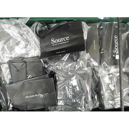 691 - Box of source jewellery bags