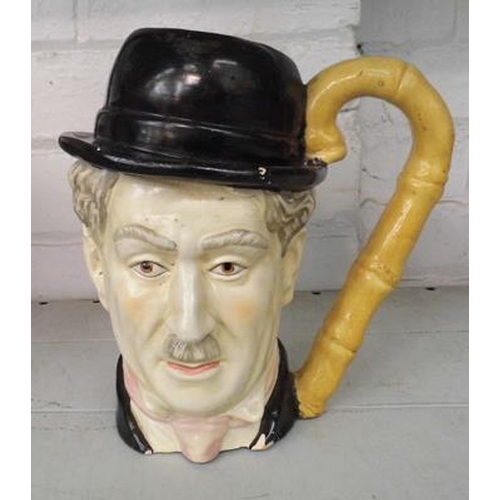697 - Charlie Chaplin Toby Jug - as seen