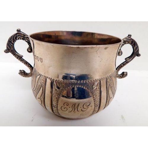 107 - Silver Cup, hallmarked London 1893.