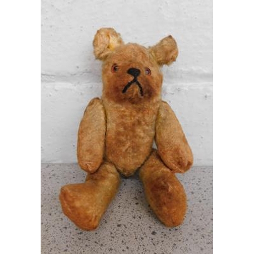 85 - Vintage miniature teddy bear - approx. 6 inches  high
