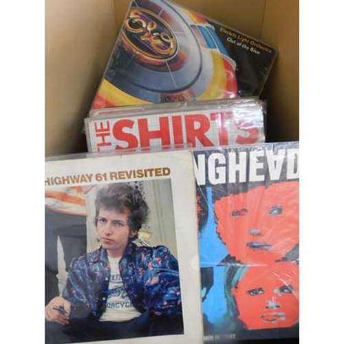 11 - Over 40 LP's inc Bob Dylan, ELO, Talking heads, the Shirts, Small minds, Elton, Madonna, Elvis
