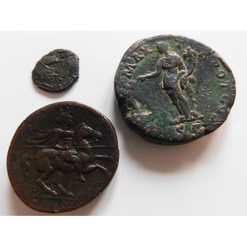 163 - 3 ancient Roman coins