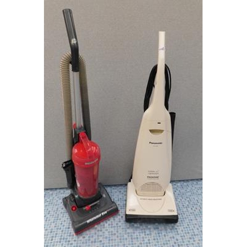 528a - 2x Vacuum cleaners-Panasonic 1900w & Hoover Whirlwind Evo w/o