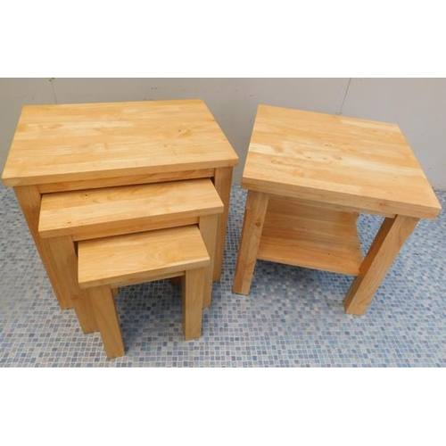 549 - Nest of 3 tables + occasional table