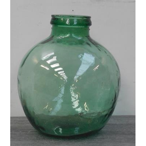 627 - Green glass carboy