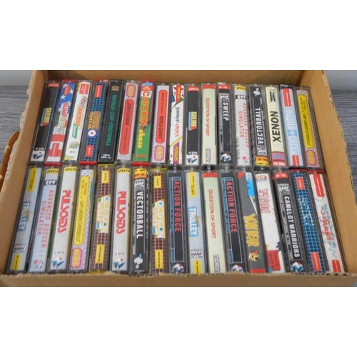 629 - Box of retro games Spectrum + C64