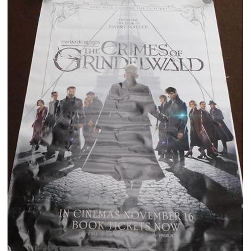 89 - Fantastic Beasts rare 6ft bus stop poster (approx 47x70