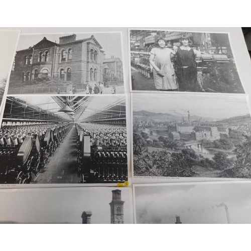 200 - Assortment of photos of Salts Mills & working shots etc
