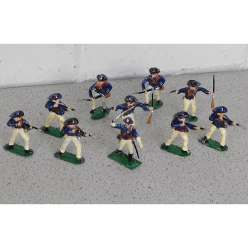 206a - Selection of painted Mexican Infantry