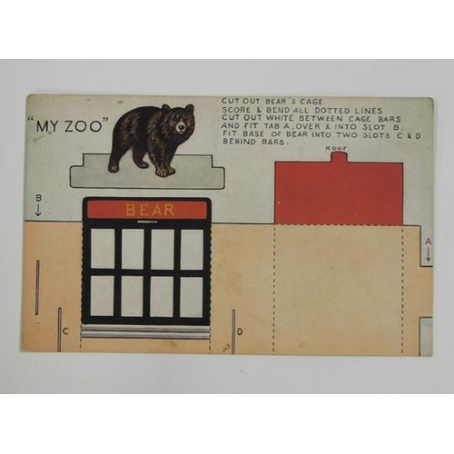 215 - Rare cut-out postcard by Mick Houderson