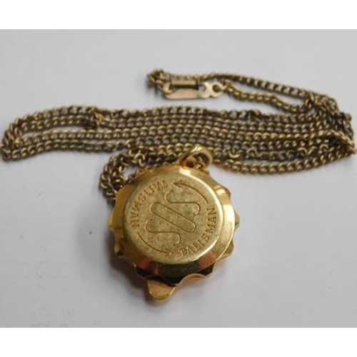 223 - Vintage SoS talisman necklace